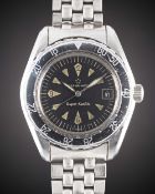 A GENTLEMAN'S STAINLESS STEEL ETERNA MATIC SUPER KONTIKI BRACELET WATCH CIRCA 1960s, REF. 130 PTX/