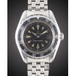 A GENTLEMAN'S STAINLESS STEEL ETERNA MATIC SUPER KONTIKI BRACELET WATCH CIRCA 1960s, REF. 130 PTX/