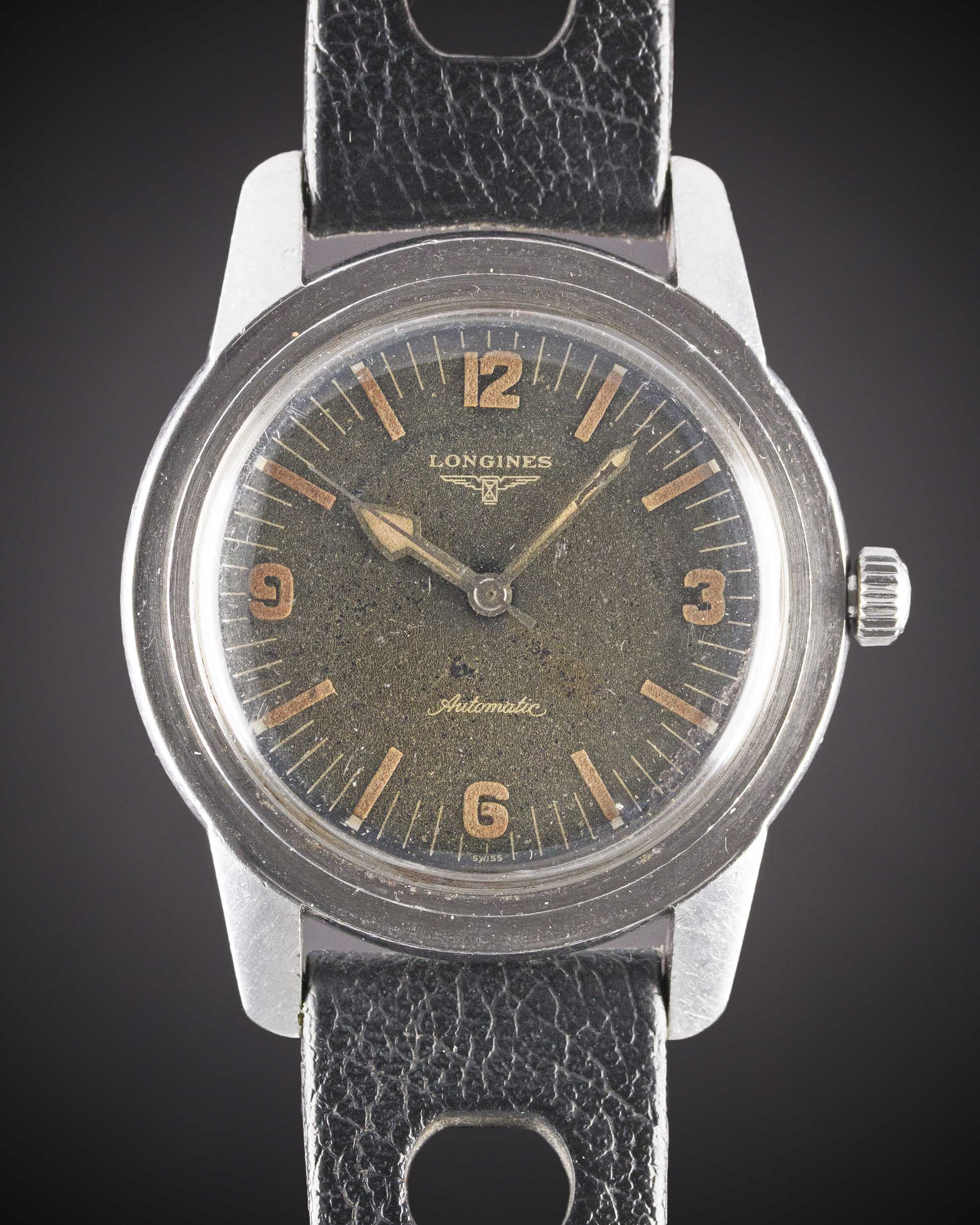 A VERY RARE GENTLEMAN'S STAINLESS STEEL LONGINES "NAUTILUS" SKIN DIVER AUTOMATIC DIVERS WRIST - Image 2 of 10