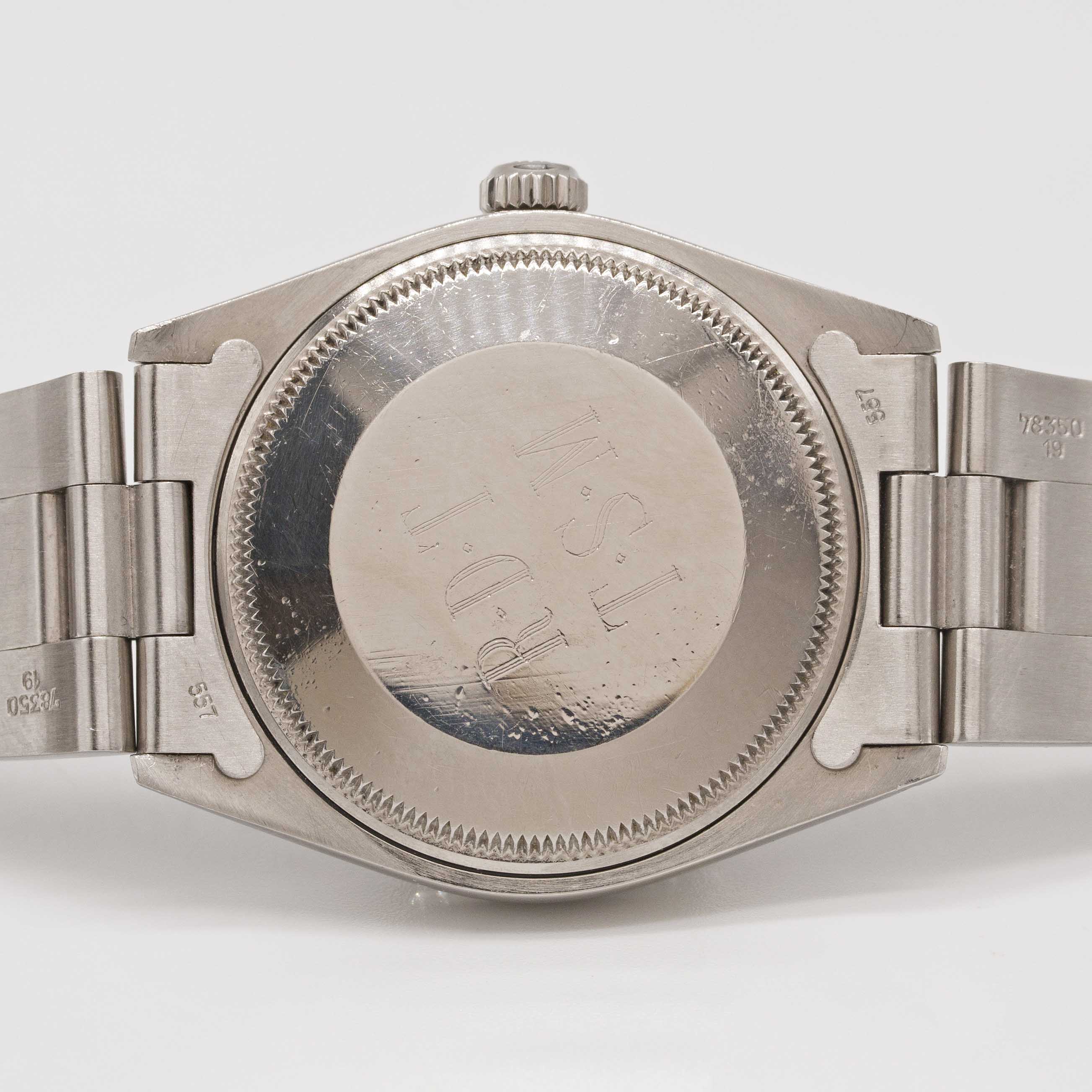 A RARE GENTLEMAN'S STAINLESS STEEL ROLEX OYSTER PERPETUAL AIR KING BRACELET WATCH CIRCA 1989, REF. - Image 8 of 11