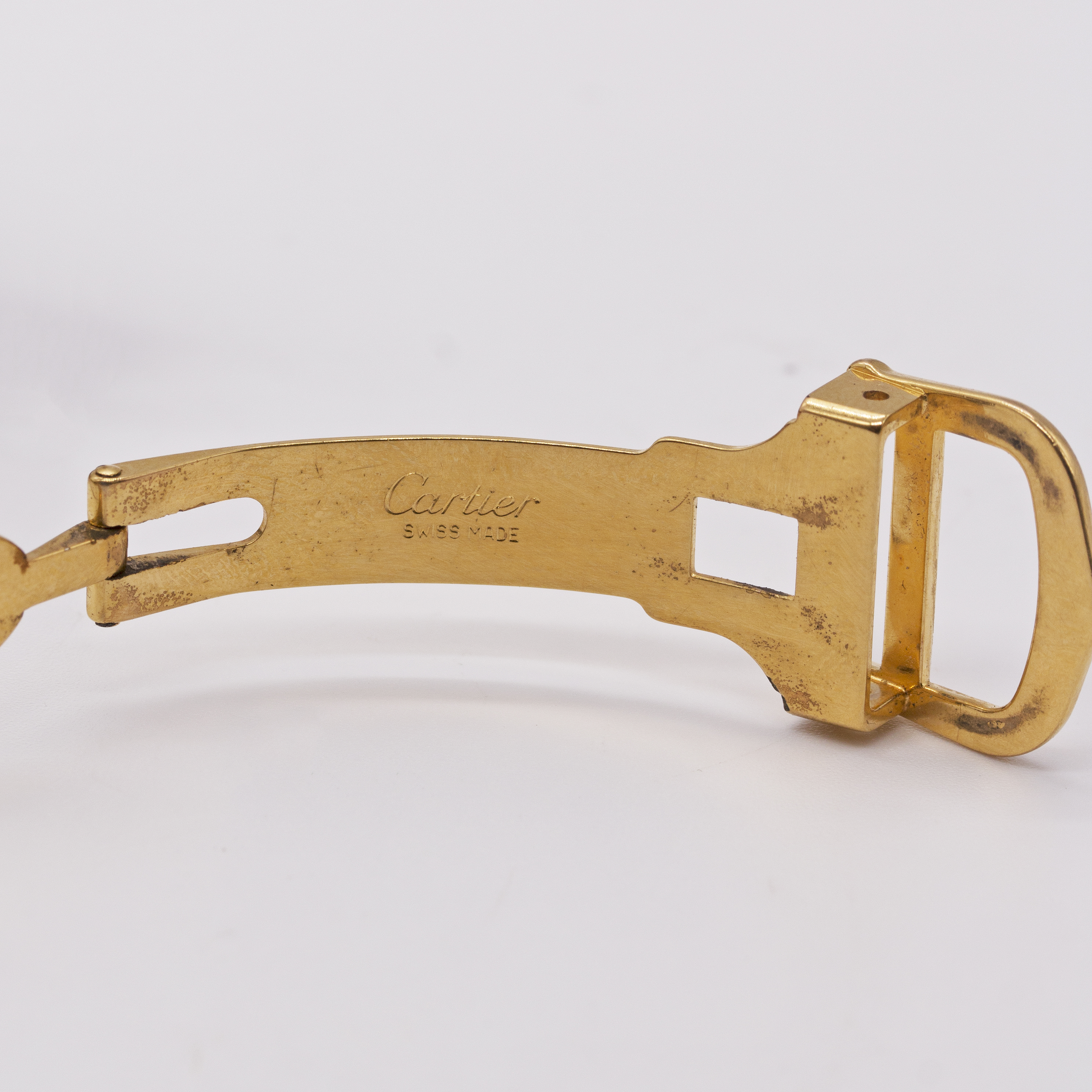 A RARE LADIES 18K SOLID GOLD CARTIER LONDON TANK "LC" WRIST WATCH CIRCA 1975, WITH LONDON - Image 14 of 14