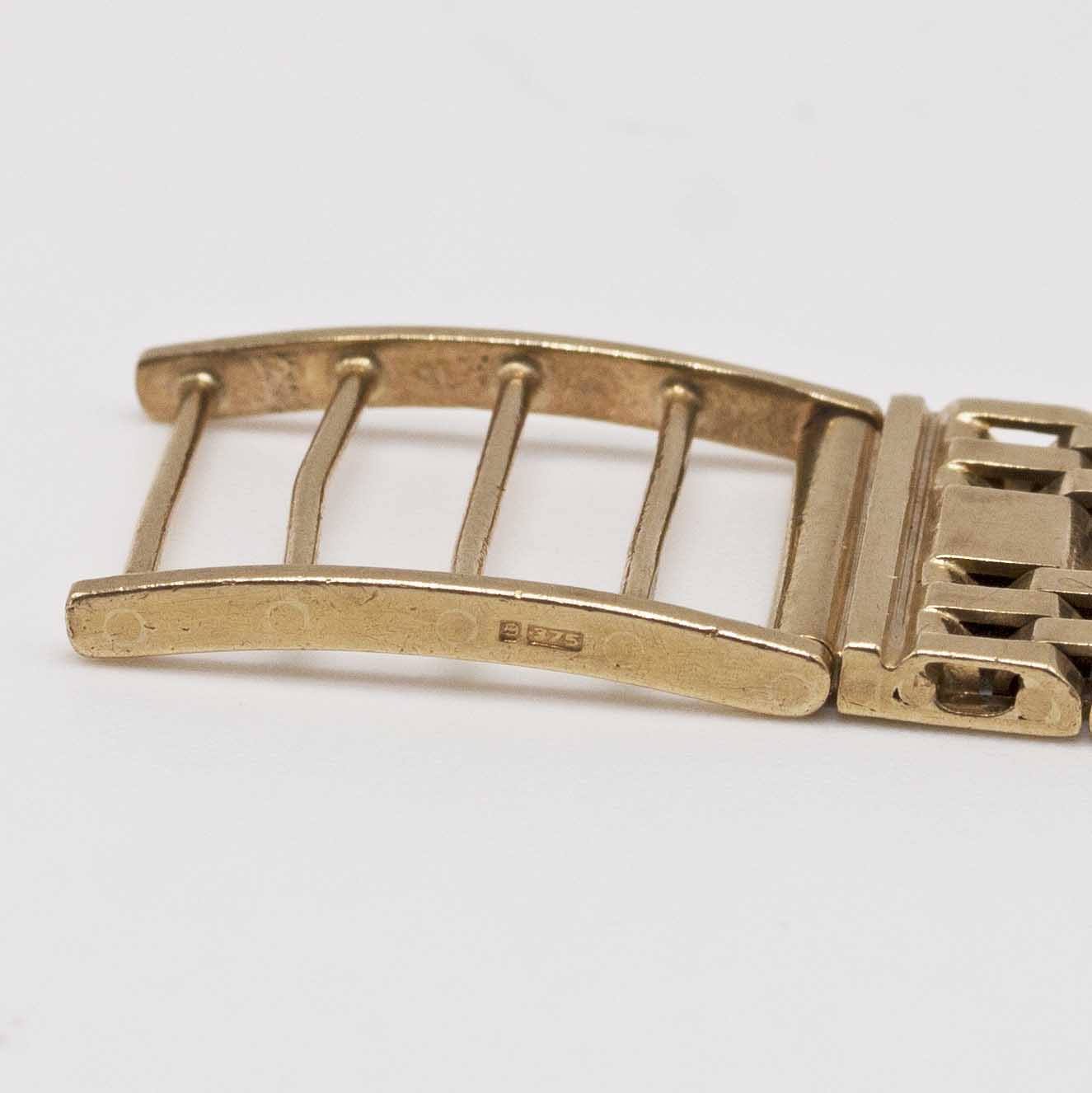 A GENTLEMAN'S SOLID GOLD ROLEX OYSTER SPEEDKING PRECISION BRACELET WATCH CIRCA 1960, REF. 6020. - Image 11 of 11