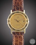 A GENTLEMAN'S 18K SOLID GOLD OMEGA CONSTELLATION WRIST WATCH DATED 2000, REF. 1961072/1961080, WITH