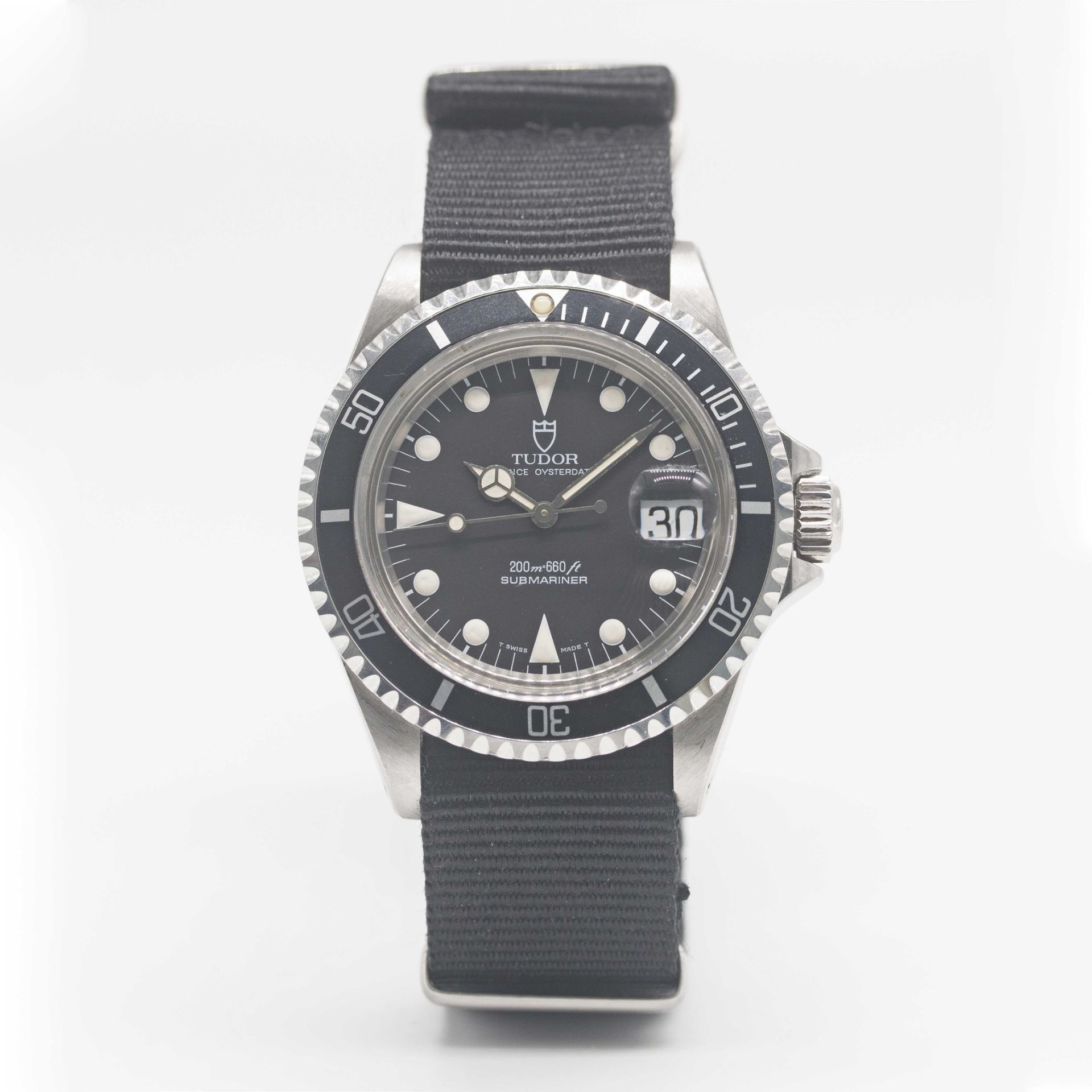 A GENTLEMAN'S STAINLESS STEEL ROLEX TUDOR PRINCE OYSTERDATE SUBMARINER WRIST WATCH CIRCA 1992, - Image 2 of 8