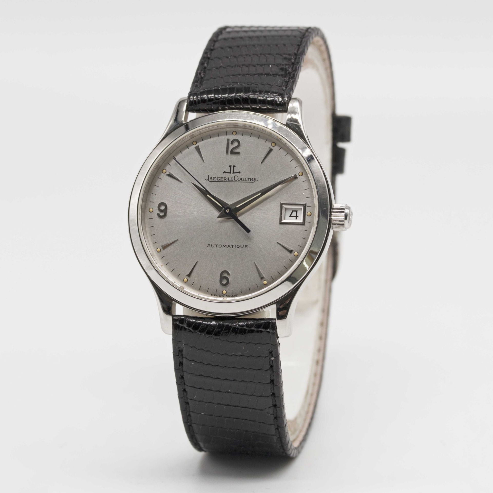 A GENTLEMAN'S STAINLESS STEEL JAEGER LECOULTRE MASTER CONTROL AUTOMATIQUE WRIST WATCH CIRCA 1996, - Image 3 of 8