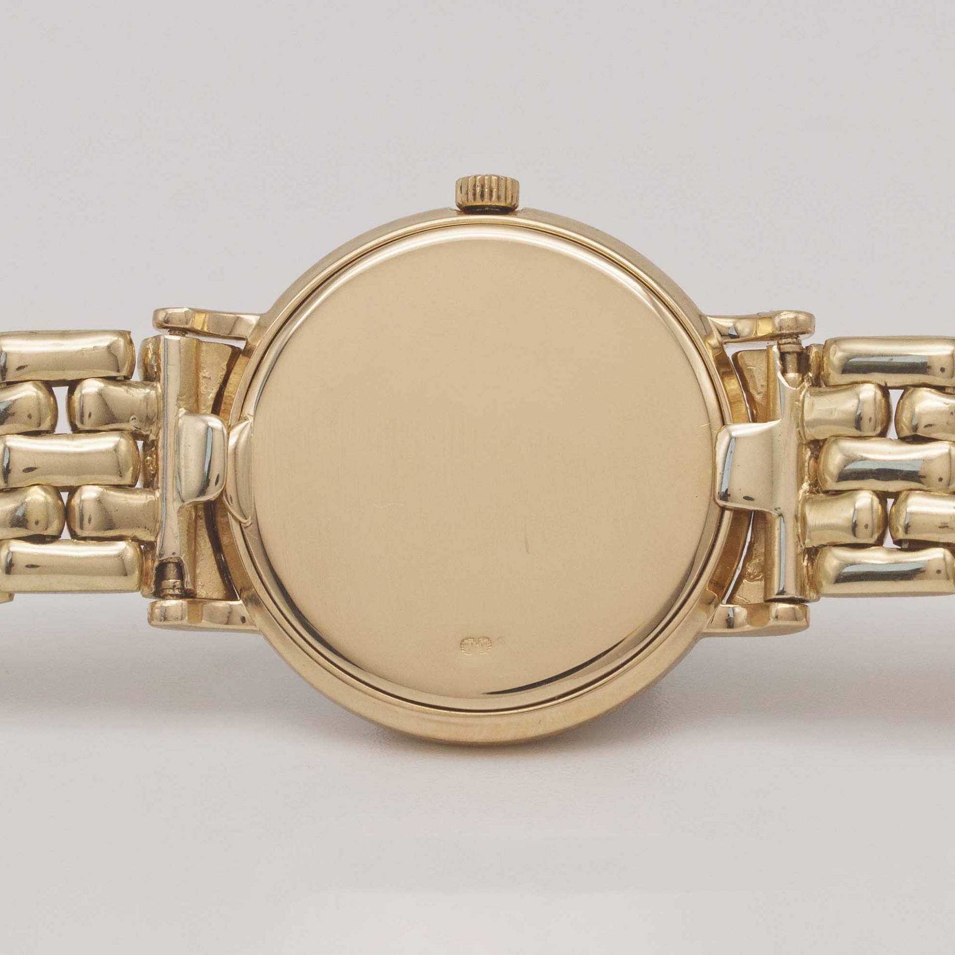 A LADIES 18K SOLID YELLOW GOLD PATEK PHILIPPE CALATRAVA BRACELET WATCH CIRCA 1990s, REF. 4819 - Image 7 of 10