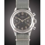 A GENTLEMAN'S LARGE SIZE STAINLESS STEEL CONSUL ANTIMAGNETIC WATERPROOF CHRONOGRAPH WRIST WATCH
