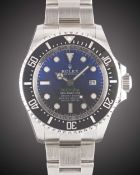 A GENTLEMAN'S STAINLESS STEEL ROLEX OYSTER PERPETUAL DATE SEA DWELLER DEEPSEA "JAMES CAMERON"