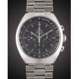 A GENTLEMAN'S STAINLESS STEEL OMEGA SPEEDMASTER PROFESSIONAL MARK II CHRONOGRAPH BRACELET WATCH