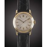 A GENTLEMAN'S 18K SOLID YELLOW GOLD PATEK PHILIPPE CALATRAVA "CENTRE SECONDS" WRIST WATCH CIRCA