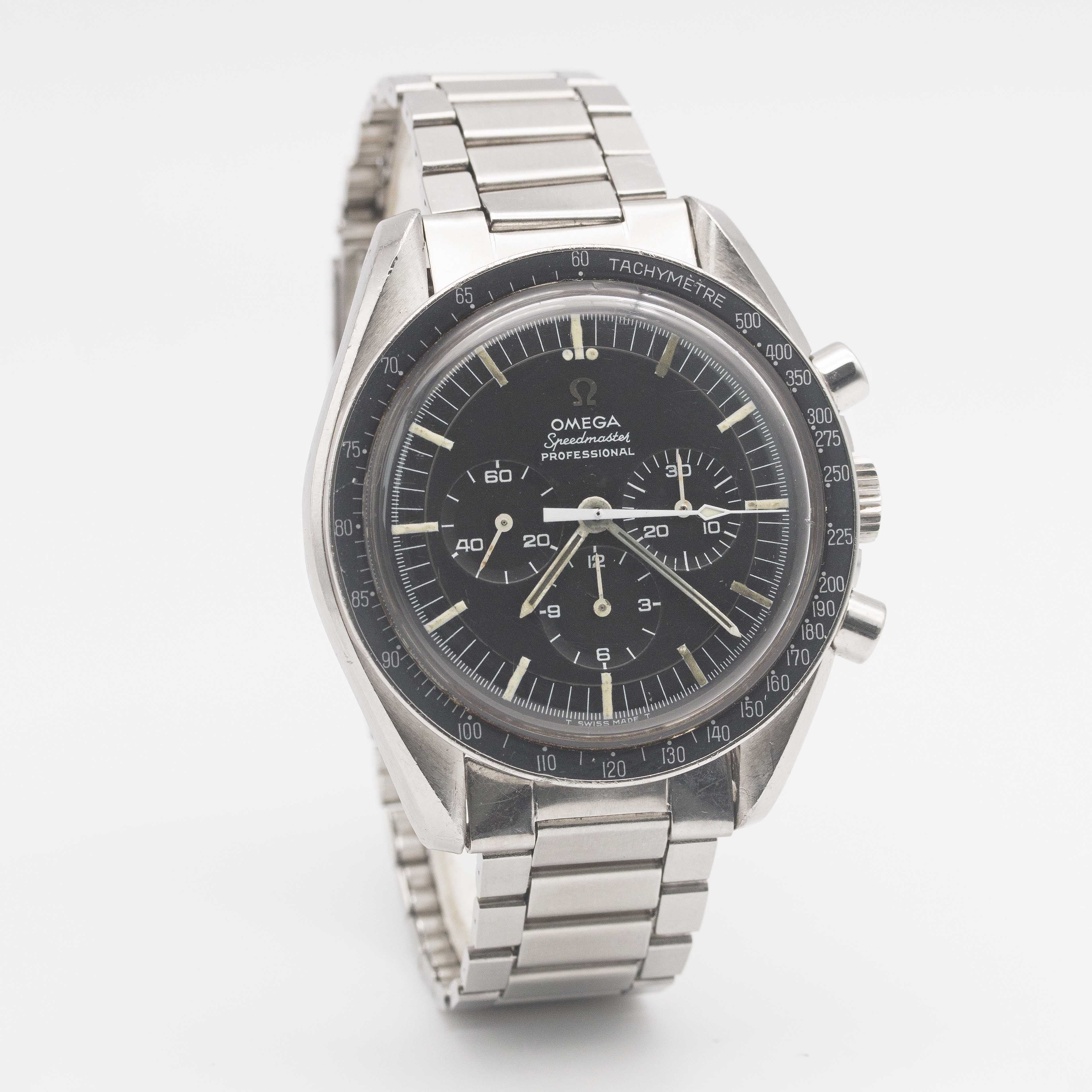 A GENTLEMAN'S STAINLESS STEEL OMEGA SPEEDMASTER PROFESSIONAL "PRE MOON" CHRONOGRAPH BRACELET WATCH - Image 5 of 11