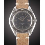 A GENTLEMAN'S STAINLESS STEEL EBERHARD & CO SCAFOGRAF 300 AUTOMATIC DIVERS WRIST WATCH CIRCA