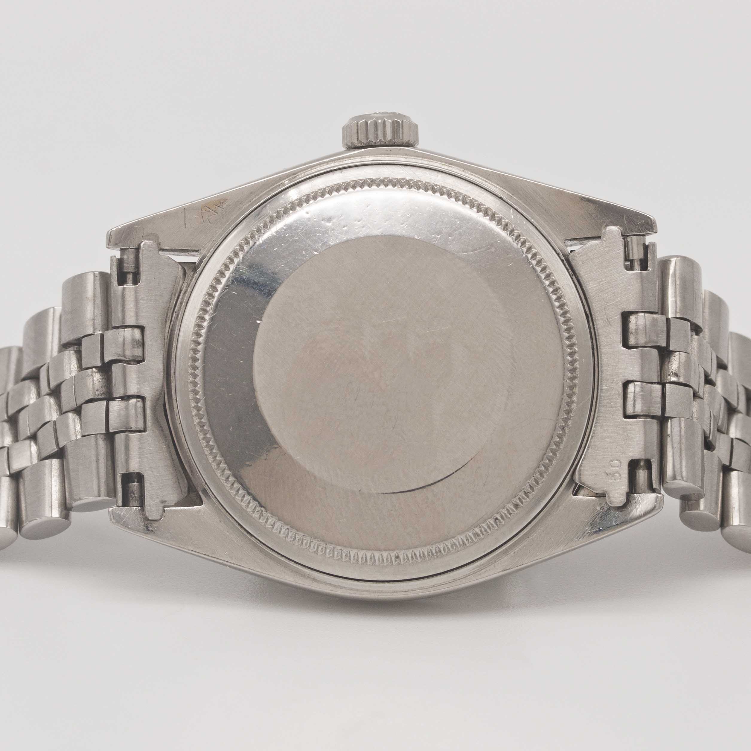 A GENTLEMAN'S STAINLESS STEEL ROLEX OYSTER PERPETUAL DATEJUST BRACELET WATCH CIRCA 1970, REF. 1603 - Image 7 of 12