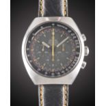 A GENTLEMAN'S STAINLESS STEEL OMEGA SPEEDMASTER PROFESSIONAL MARK II CHRONOGRAPH WRIST WATCH CIRCA