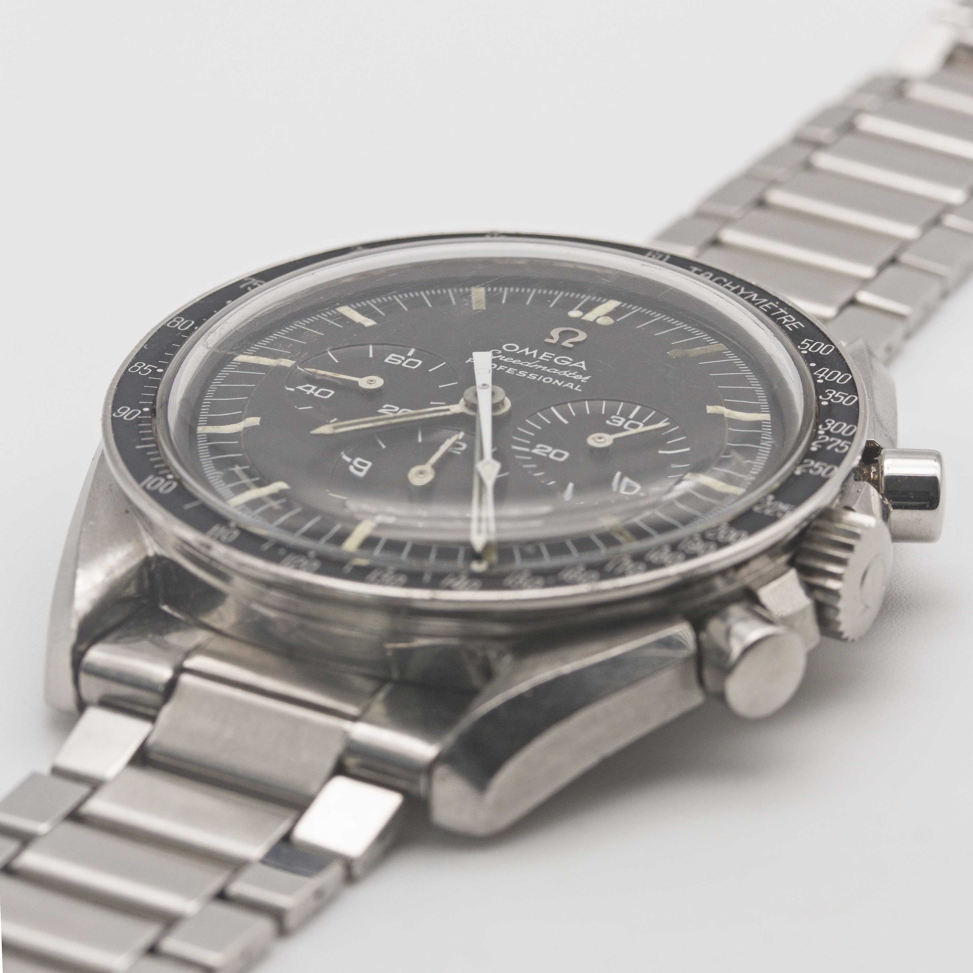 A GENTLEMAN'S STAINLESS STEEL OMEGA SPEEDMASTER PROFESSIONAL "PRE MOON" CHRONOGRAPH BRACELET WATCH - Image 3 of 11