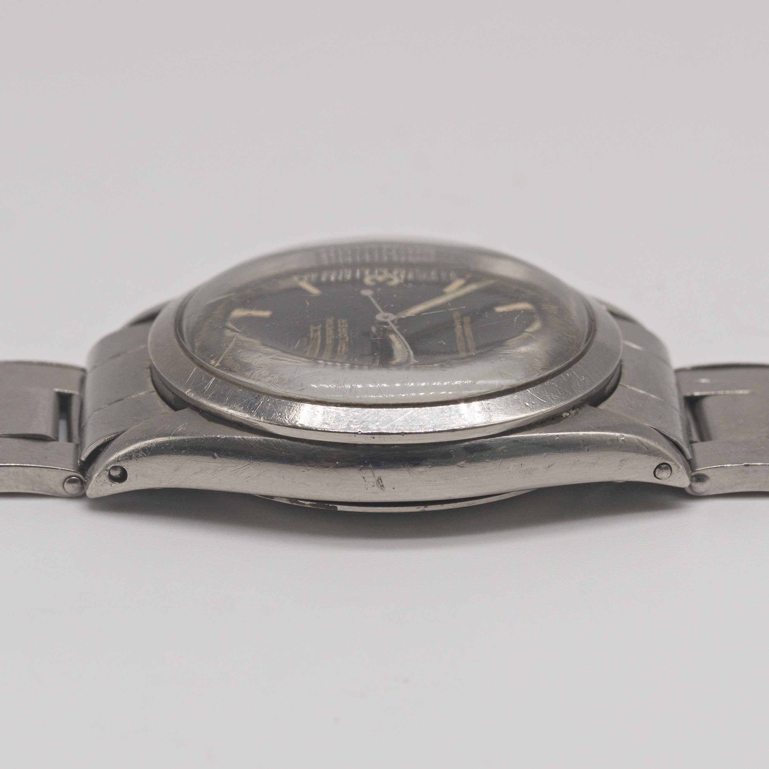 A VERY RARE GENTLEMAN'S STAINLESS STEEL ROLEX OYSTER PERPETUAL EXPLORER BRACELET WATCH CIRCA 1964, - Image 13 of 15