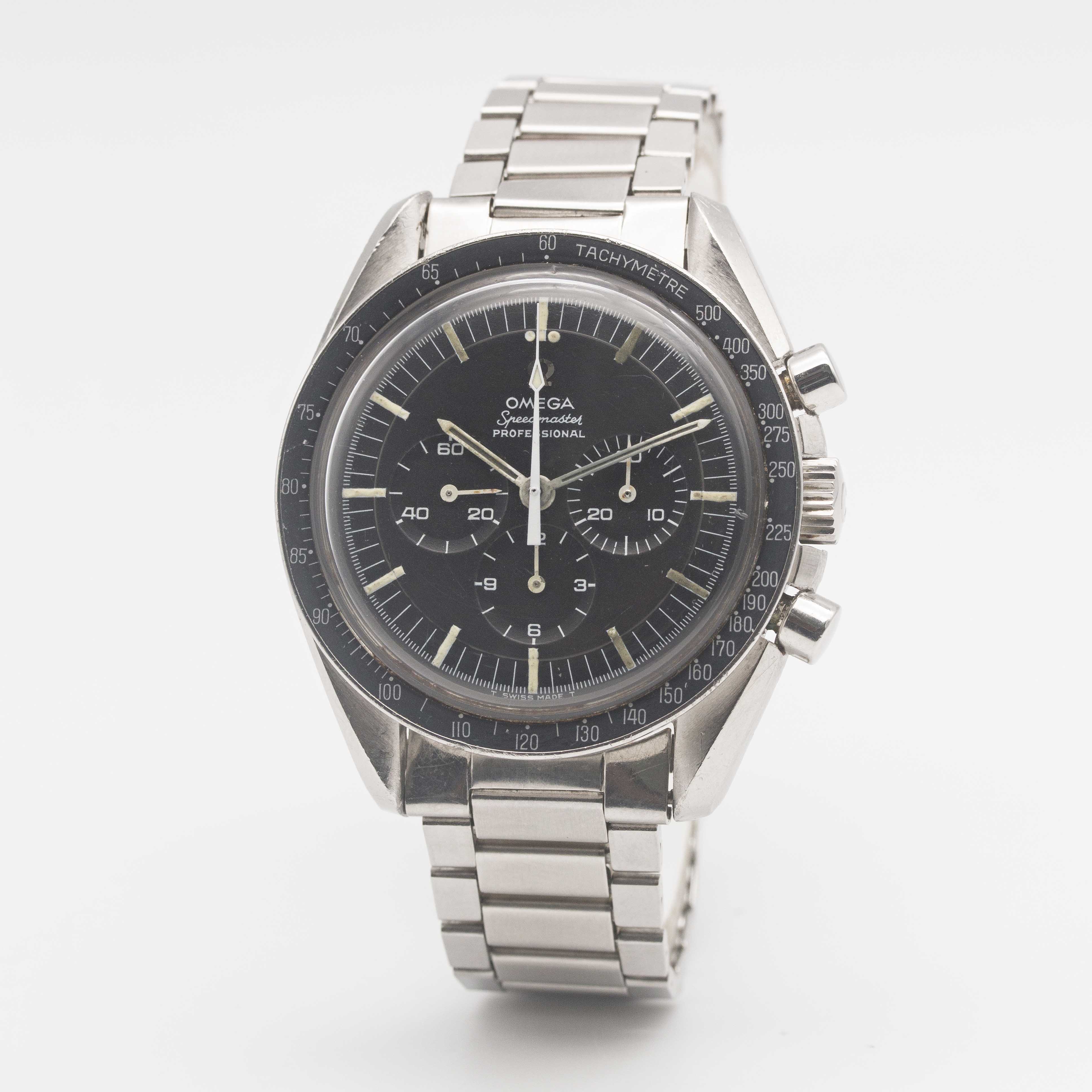 A GENTLEMAN'S STAINLESS STEEL OMEGA SPEEDMASTER PROFESSIONAL "PRE MOON" CHRONOGRAPH BRACELET WATCH - Image 4 of 11