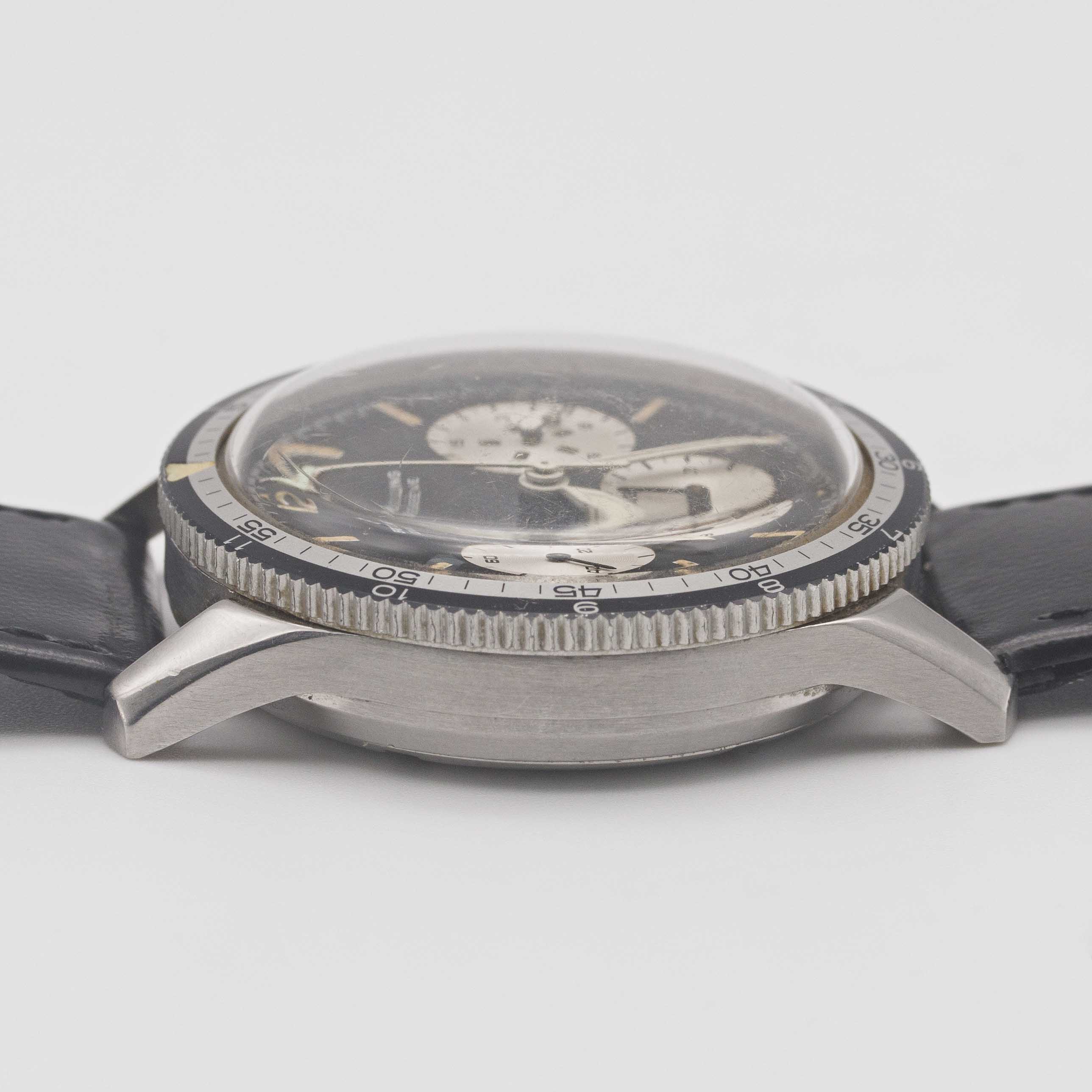 A RARE GENTLEMAN'S STAINLESS STEEL BREITLING 765 CO PILOT CHRONOGRAPH WRIST WATCH CIRCA 1966, REF. - Image 10 of 10