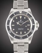 A GENTLEMAN'S STAINLESS STEEL ROLEX OYSTER PERPETUAL SUBMARINER BRACELET WATCH CIRCA 1991, REF.