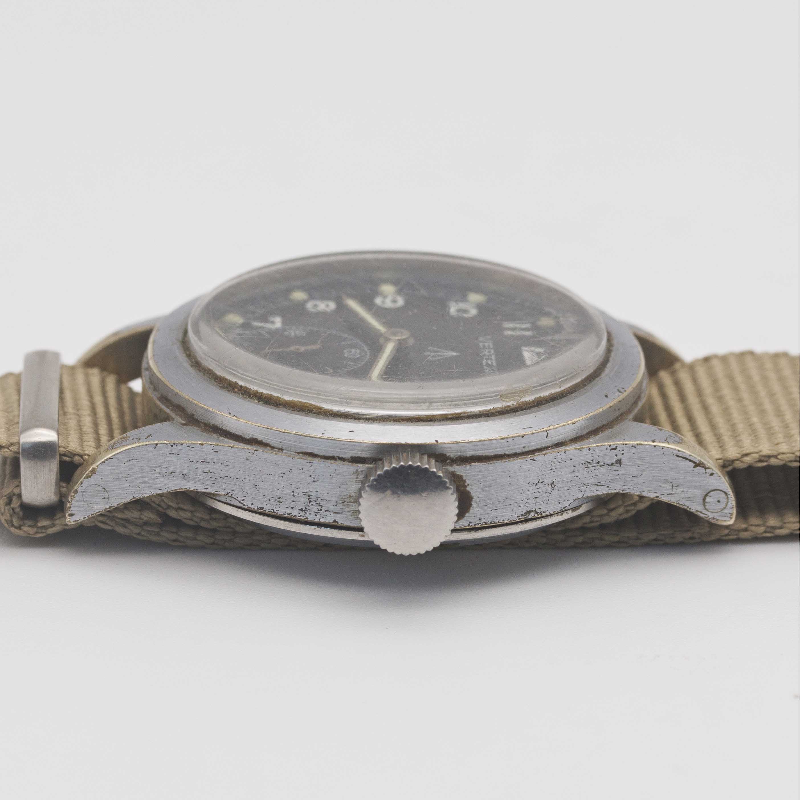 A GENTLEMAN'S BRITISH MILITARY VERTEX W.W.W. WRIST WATCH CIRCA 1940s, PART OF THE "DIRTY DOZEN", - Image 8 of 9