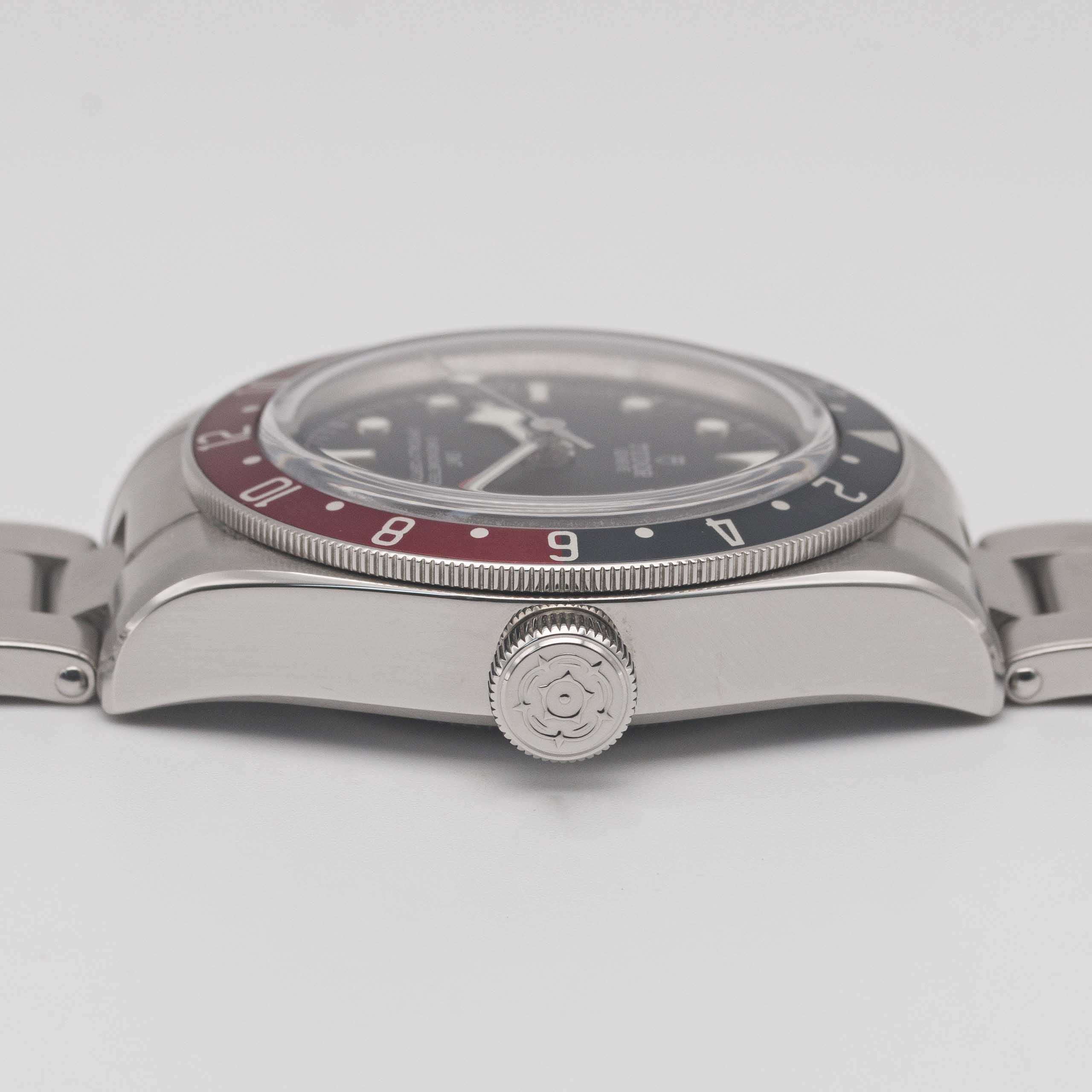 A GENTLEMAN'S STAINLESS STEEL ROLEX TUDOR GMT SELF WINDING BRACELET WATCH DATED 2018, REF. 79830RB - Image 7 of 11