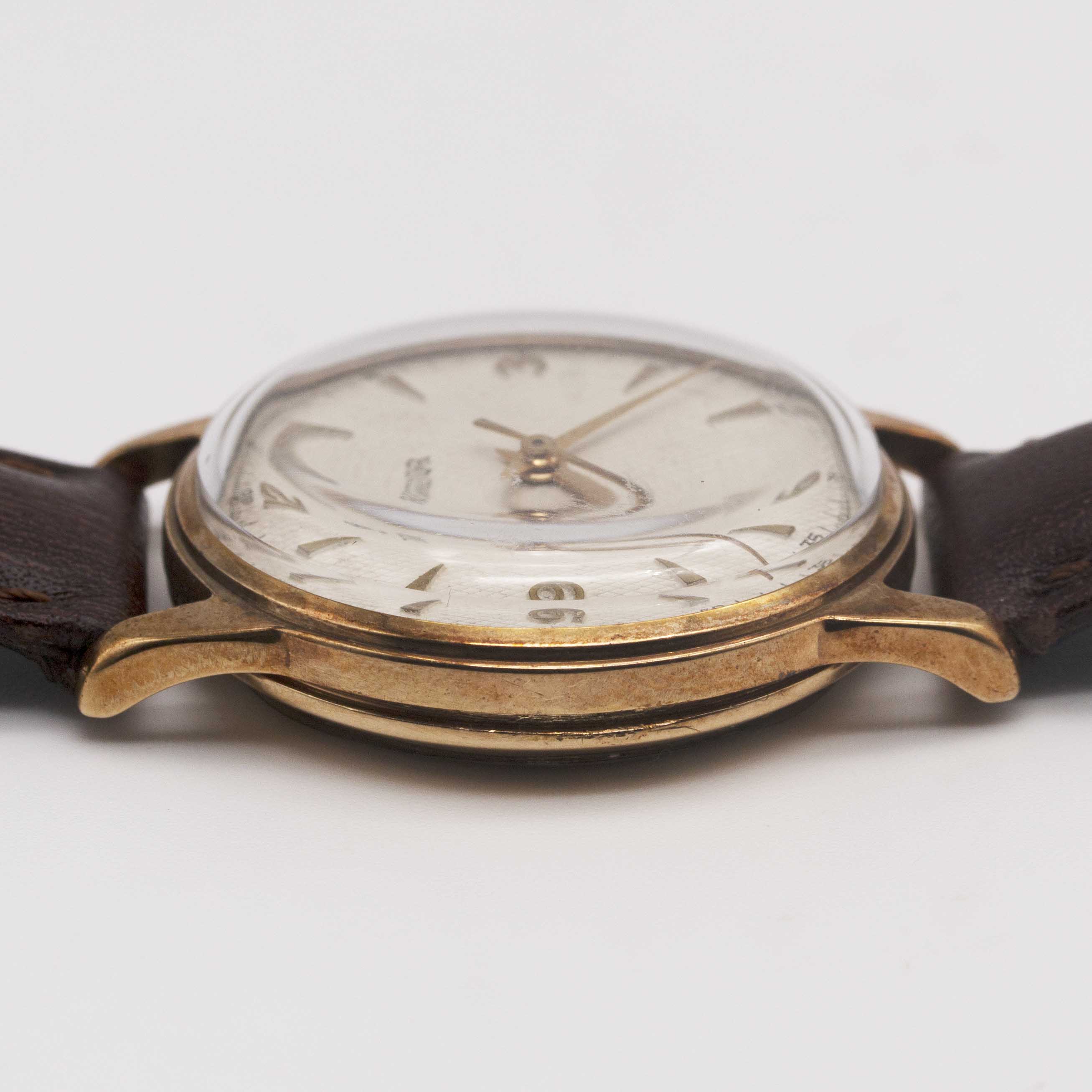 A GENTLEMAN'S 9CT SOLID GOLD ROLEX TUDOR WRIST WATCH CIRCA 1950s, REF. 12856 WITH SILVER "HONEYCOMB" - Image 10 of 10