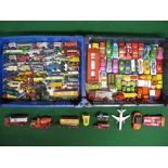 Approx one hundred Lesney-Matchbox-Superfast model vehicles,