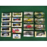 Eighteen boxed 1980's/1990's diecast model cars and the 2004 Collectors Club Land Rover