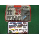 Approx 100+ items of playworn Lone Star metal OOO scale railway items to include: locomotives,