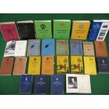 Quantity of AA and RAC hand books from the 1920's, 1930's, 1950's, 1960's and 1970's,