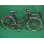 Humber delivery bicycle with rod brakes, no gears and 19.