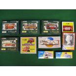 Nine Corgi 1980's/1990's bus and tram sets to include: four Connoisseur Collectors,