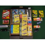 Mixed lot of twenty one boxed diecast vehicles from Solido, EFSI, Dinky, Corgi, Atlas,