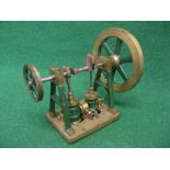 Stephens Model Dockyard double throw oscillating pump with 2" pulley and 4.