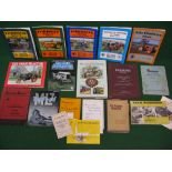 Quantity of tractor books, machinery manuals,
