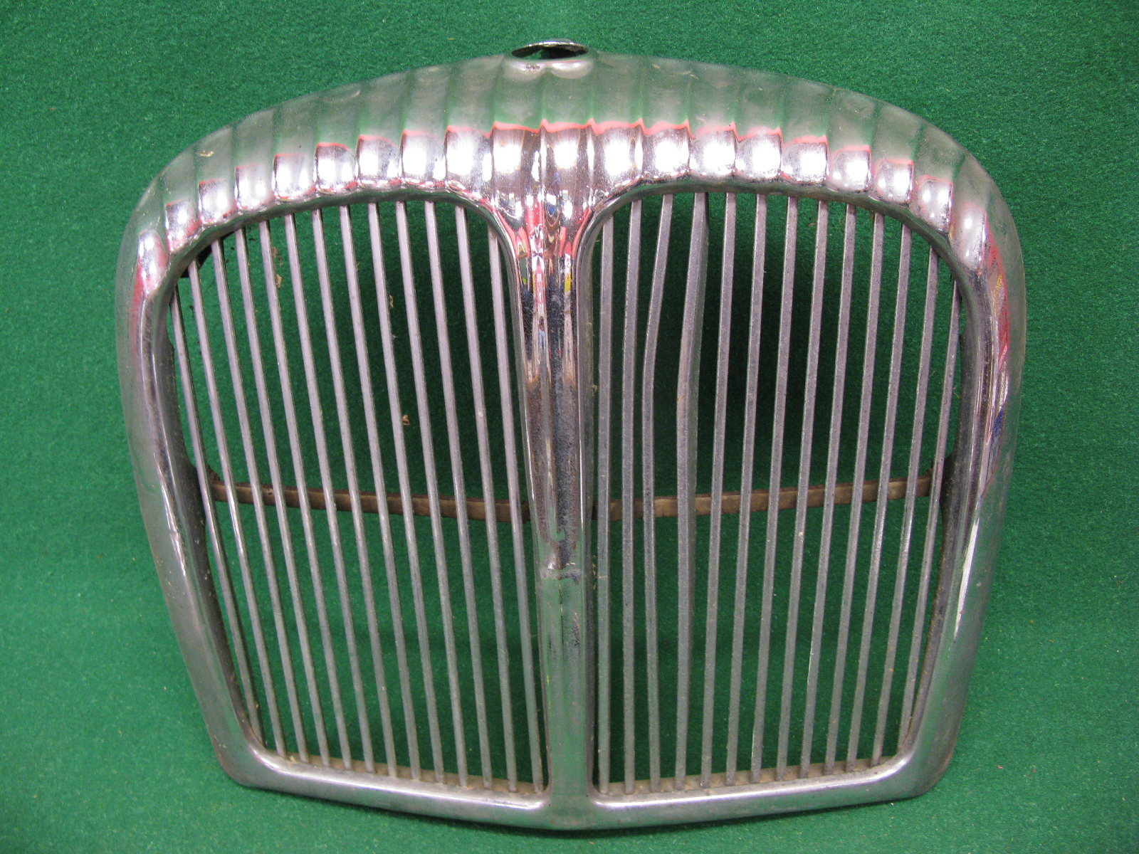 Chromed Daimler radiator cowl