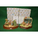 Two Border Fine Arts World Of Beatrix Potter figures to comprise: The 100 Years The Tale Of Peter