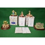 Group of three Border Fine Arts 100 Years Of Beatrix Potter figures to comprise: A7667 The Tale Of
