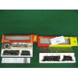 Two Hornby OO scale 9F's to comprise: early 1980's R303 Evening Star No.