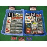 Thirty Seven boxed OO scale diecast model cars and vans to include: two and three car sets (one