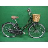 Dawes Heritage Range Diploma bicycle with hub gears, Taktro brakes, metal mud guards, front basket,