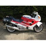 1990 Honda CBR1000F. Registration Number: G870 BDG. Chassis Number: SC242100938.