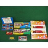 Quantity of boxed model vehicles with a circus theme by Corgi, Verem,