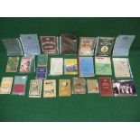 Box of official and commercial books on railway subjects, timetables, accident reports,