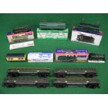 Made in France HO Meccano-Triang Hornby-Acho SNCF BB15009 and BB8114 overhead electric locomotives,