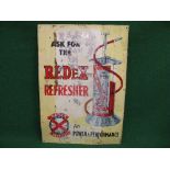 Garage forecourt tin sign Ask For The Redex Refresher For Power & Performance,