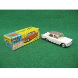 Early 1960's Corgi 232 Fiat 2100 in pale pink with mauve roof,