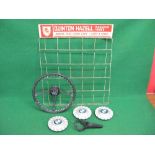 Mixed lot to comprise: Quinton Hazel radiator hose display rack,