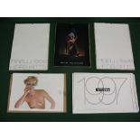 Five Pirelli calendars in their original mailing boxes to comprise: 1986 with Royal College Of Art