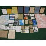 Quantity of railway ephemera to include: maps, booklets, timetables, Sealink items,